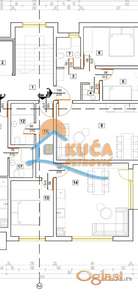 Na prodaju stan u izgradnji 48m2, Donja Vrežina