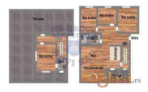 Ekskluzivno ! Predstavljamo Vam moderne stanove u izgradnji površine 102m2 i 98m2!
