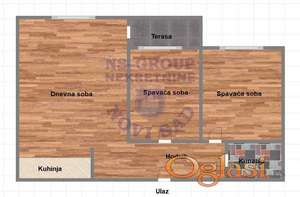 56m2 Odlican dvoiposoban stan u izgradnji