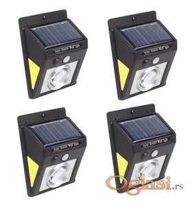 Solarna zidna lampa COB