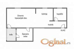 Novogradnja kod hotela Mar, 44m2 ID#25582