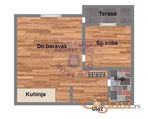 Nova Detelinara,dvosoban,izgradnja