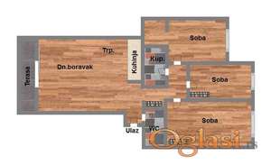 Cetvorosoban 85m2 Bulevar