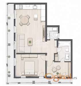 Novogradnja kod hotela Mar, 73m2 ID#25589
