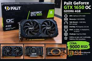 Palit Geforce GTX1650 OC GDDR6