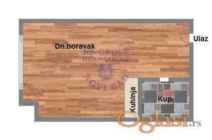 Klisa, 0.5 garsonjera, 27 m²