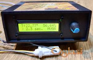 Termostat Vlagomer Tajmer Alarm za inkubator v369.2
