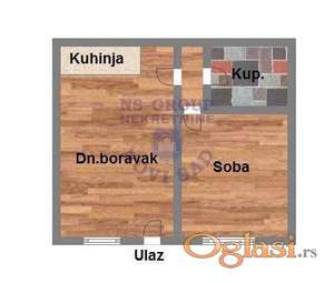 Dvosoban,odlican,Futog