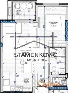 DVOSOBAN STAN U IZGRADNJI – ODLIČNA INVESTICIJA U ponudi je dvosoban stan u ID#7125