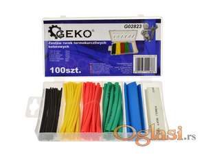 Set termoskupljajucih steznih cevi u boji 100 kom  6 različitih veličina                                                     Sadržaj seta  30x 1,5 mm crne   30x 2,5 mm žute   20x 4 mm crvene   10x 6 mm zelene  6x 10 mm plave   4x 13 mm bele   Novo i ne korišćeno    Ukoliko zelite da porucite 1. Ime i prezime 2. Ulica i broj 3. Postanski broj mesto 4. Kontakt telefon