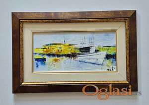 Ulje na platnu - Rovinj, prelepa slika!