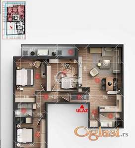 4.0 stan, moderna novogradnja ID#9156