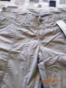 nove pantalone bež pantalone za leto xl