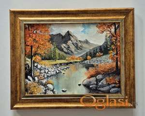 Ulje na platnu - Jesen, slika dva.