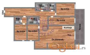 Petosoban stan u Petrovaradinu,152m2