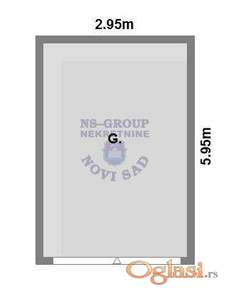 Garaža 17m2 Petrovaradin