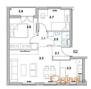 Novogradnja u Borči sa parking mestom, Ovčanski put ID#3709