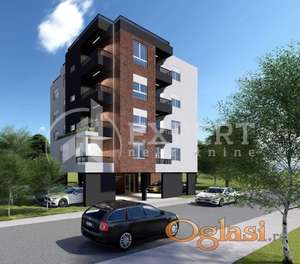 Top ponuda, novogradnja, dvoiposoban stan, 57.45m2, Novi Somborski Bulevar -iznad Pantalejske crkve