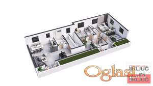 ADICE, 84m2, Četvorosoban sa pdv, Brzo useljiv