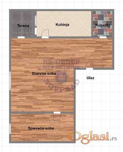 Jednoiposoban stan na Klisi, 35m2