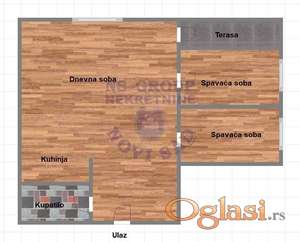 Dvoiposoban stan u izgradnji na Adicama