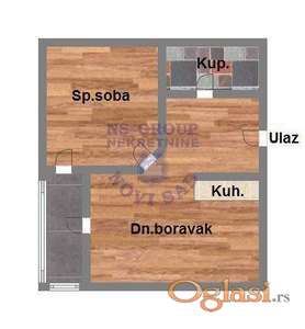 Dvosoban stan u izgradnji na Bulevaru patrijarha Pavla