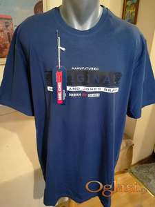 Nova muska majica Daniel Jones u velikom broju 5XL Plava Novo