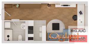 KLISA, 28m2, Garsonjera sa pdv