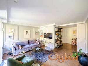 Lux namešten 4.0 stan, Vračar Kursulina, renoviran, 103m2