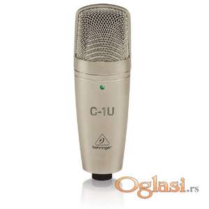 Studijski - profi - kondenzatorski mikrofon "Behringer C-1U"