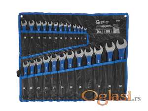 Set ključeva okasto viljuskastih sa gumenom ručkom 6-32 mm 25 kom