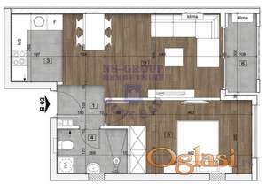 Odličan dvosoban u izgradnji - 46m2