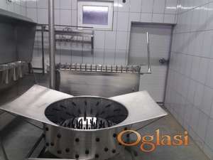 Poluautomatska linija za klanje pilića