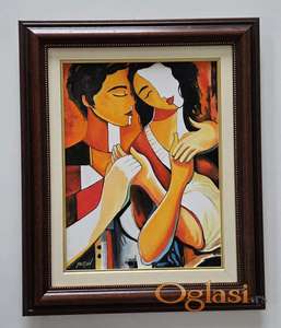 Ulje na platnu - Emocija 8, prelepa slika!