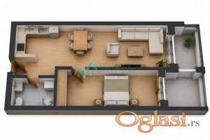 Prodaja dvosobnog stana – Novogradnja | 47m² 