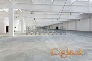 Izdaje se proizvodna hala/magacin 5908m2, na periferiji Niša