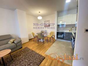 Izdaje se luksuzan trosoban stan od 80m², kompletno namešten i neuseljavan.