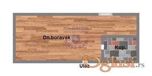 Odlična garsonjera u izgradnji! Sadovi!