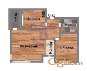 Dvoiposoban,odlican,funkcionalan,Petrovaradin