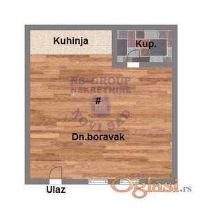 Garsonjera 27m2 Adice