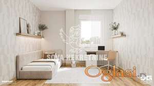 Lep, trosoban stan u izgradnji Radijalac, Subotica ID#1467