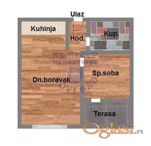 Telep, 1.5 jednoiposoban, 33 m²