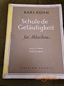 Karl Kuhn, Schule de Gelaufigkeit fur Akkordeon