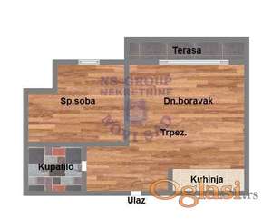 Dvoiposoban, 53m2 Miseluk