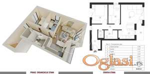 Zvezdara, novogradnja, 2.5, useljiv krajem 2026, ID#1274