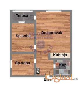 Dvoiposoban 51m2 Veternička rampa