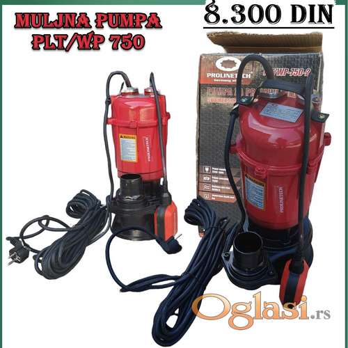 Muljna pumpa ProLineTech RED 750