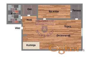 Dvosoban, 51m2, Bulevar patrijarha Pavla