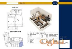 Fantastičan dvosoban stan! Sa pdv-om!