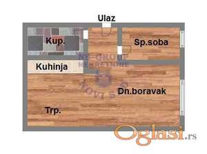 Dvosoban stan u Petrovaradinu